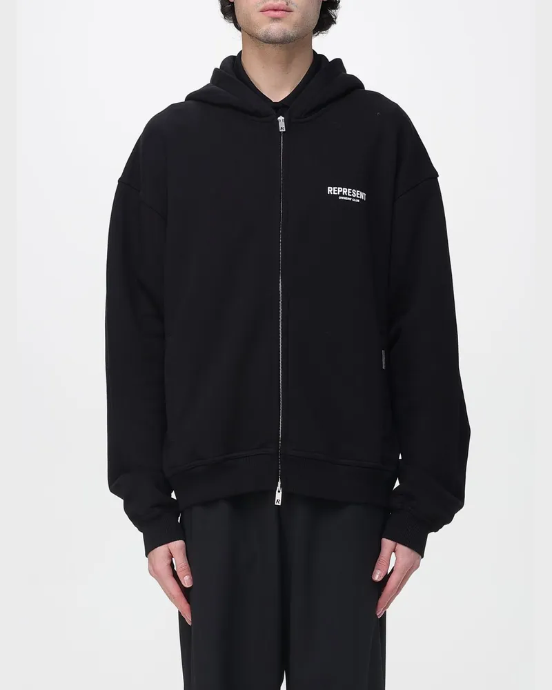 REPRESENT Sweatshirt herren Schwarz
