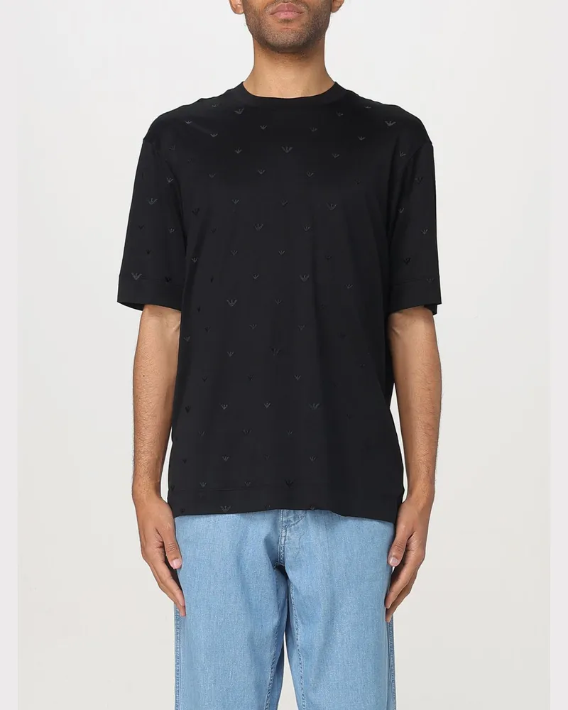 Emporio Armani T-shirt herren Schwarz
