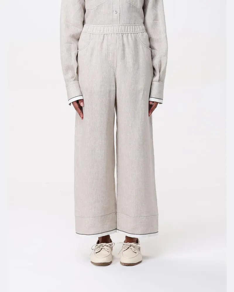 Brunello Cucinelli Hose damen Beige