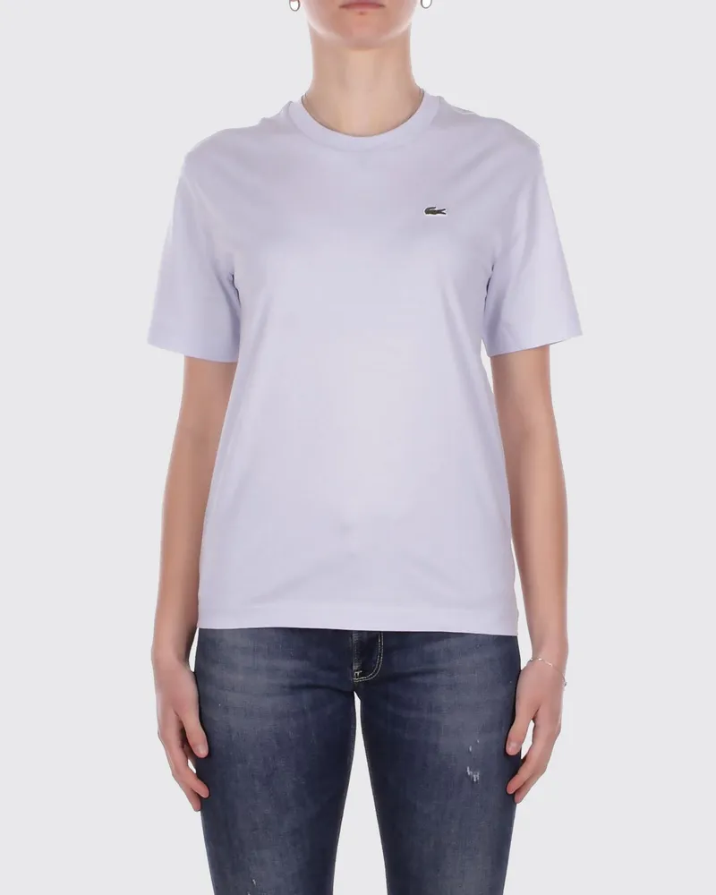 Lacoste T-shirt damen Hellblau