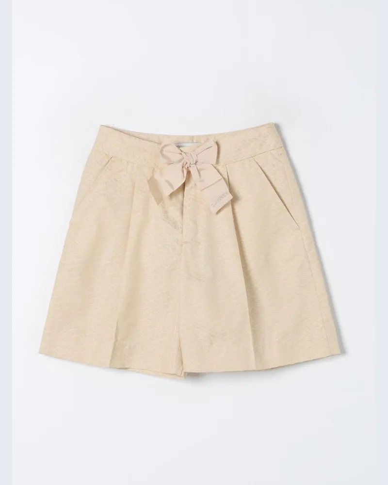 Lanvin Shorts kinder Sand