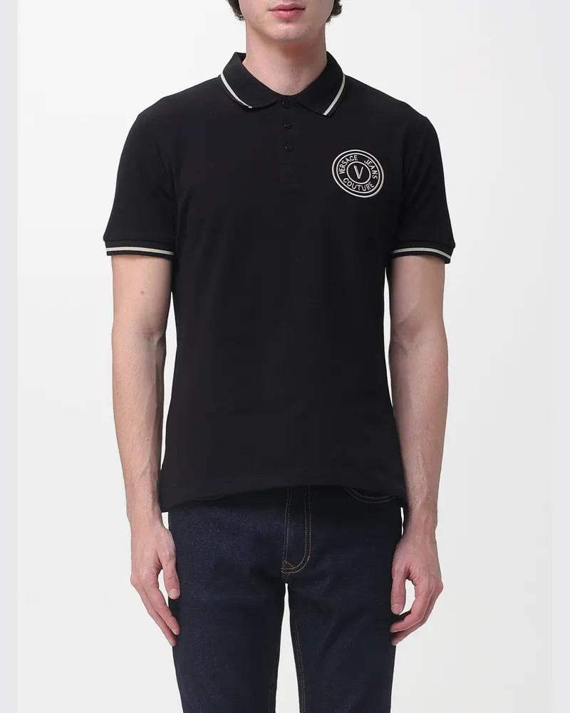 Versace Jeans Polo herren Schwarz