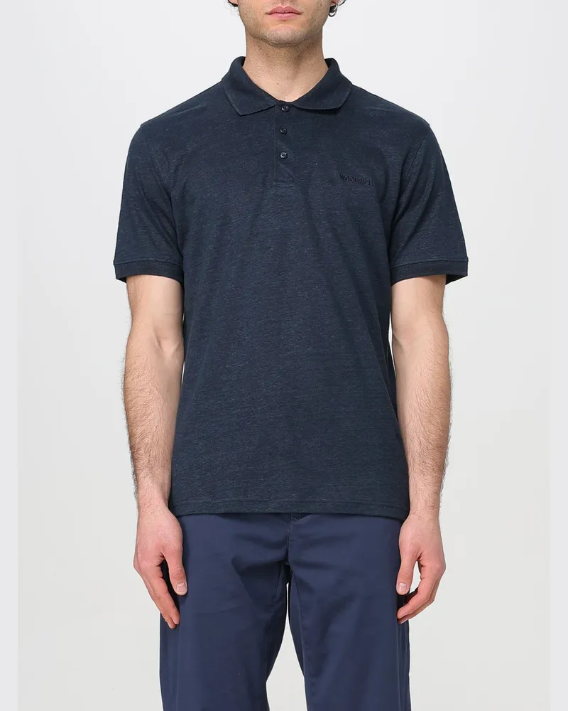 Woolrich Polo herren Blau