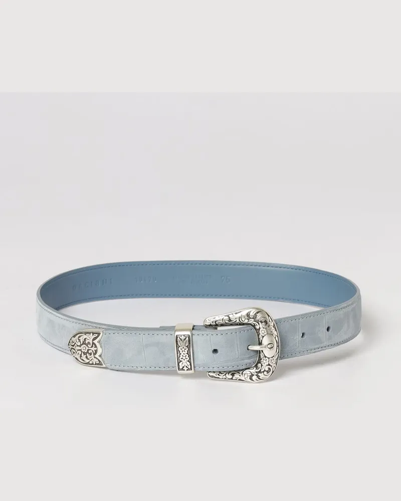 Orciani Gürtel damen Hellblau