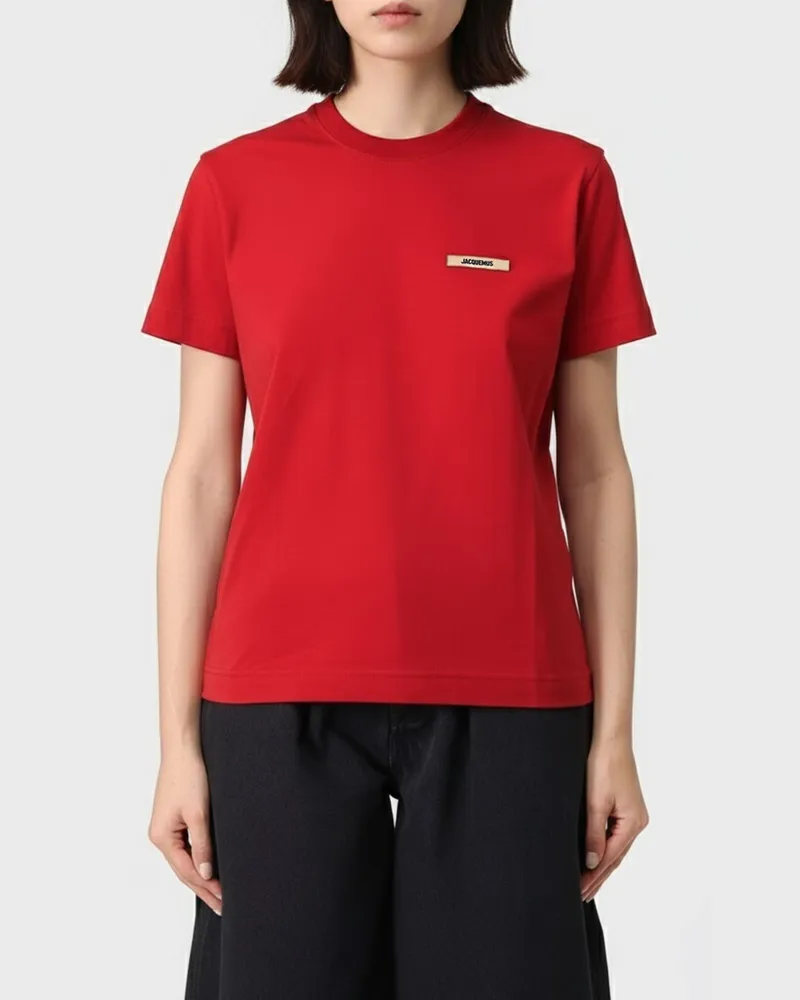 Jacquemus T-shirt damen Rot