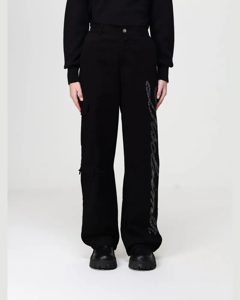 DISCLAIMER Hose damen Schwarz
