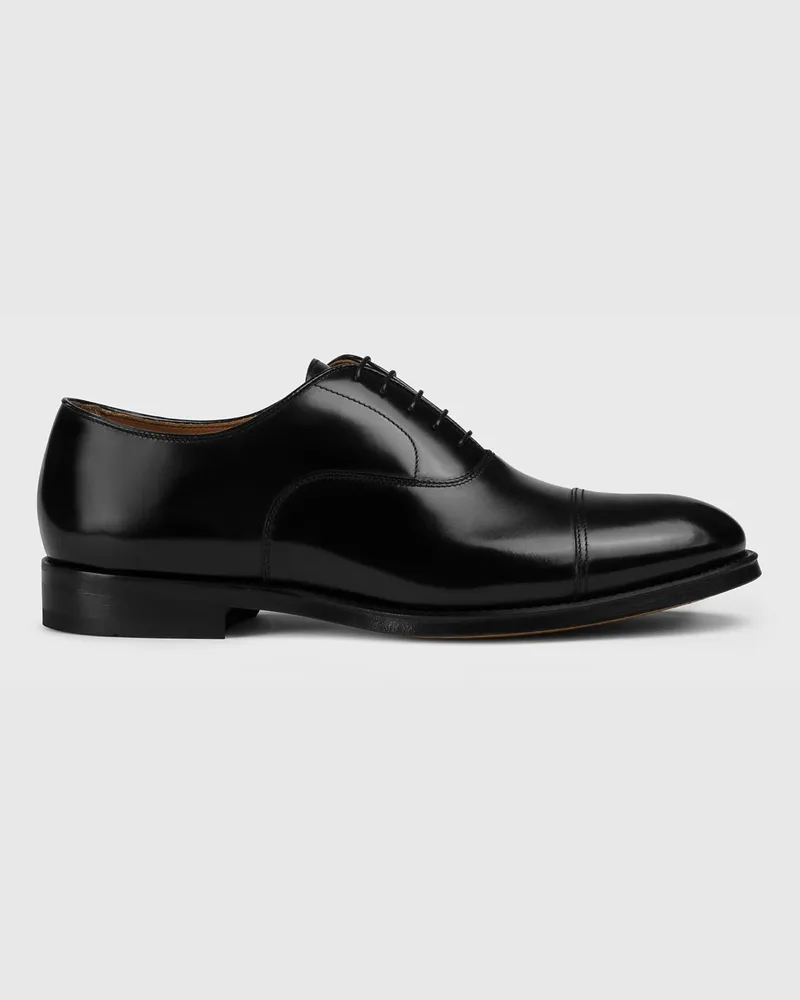 Doucal´s Derby aus Leder Schwarz