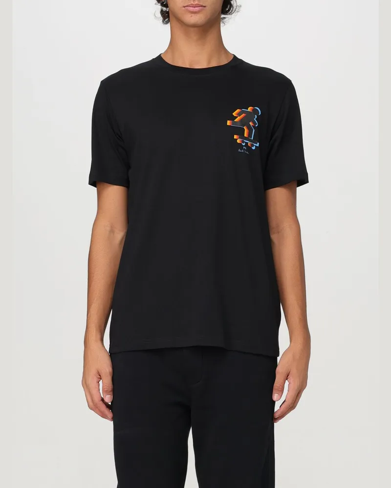 Paul Smith T-shirt herren Schwarz