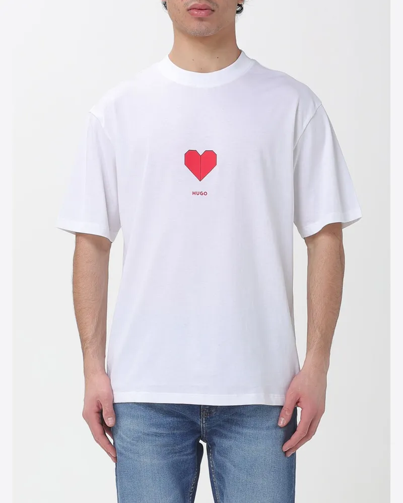 HUGO BOSS T-shirt herren Weiß