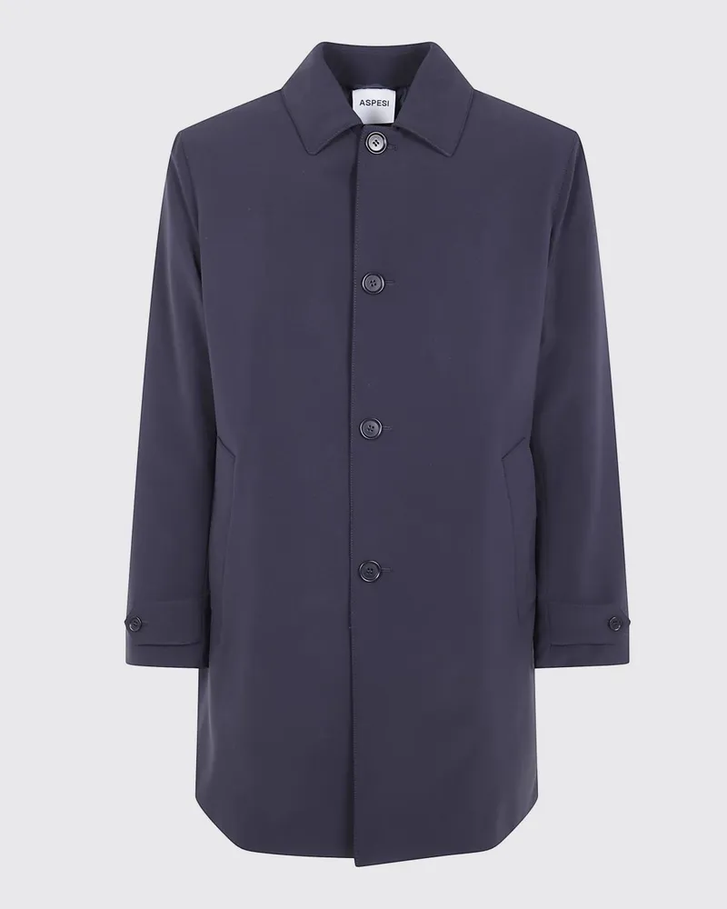 ASPESI Mantel herren Blau