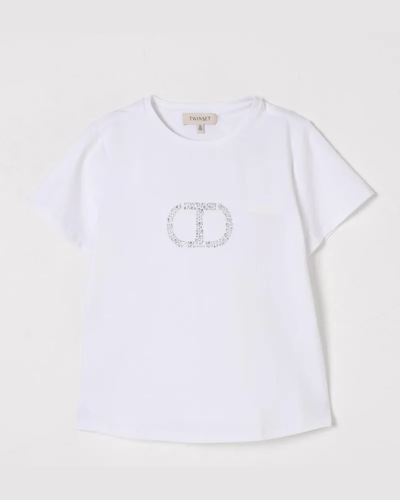 Twin-Set T-shirt kinder Weiß
