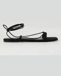 Totême Flache sandalen Schwarz