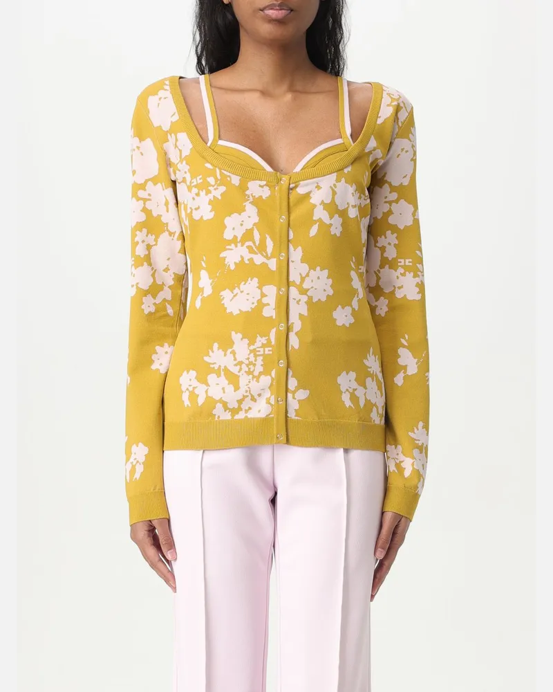 Elisabetta Franchi Pullover damen Gelb