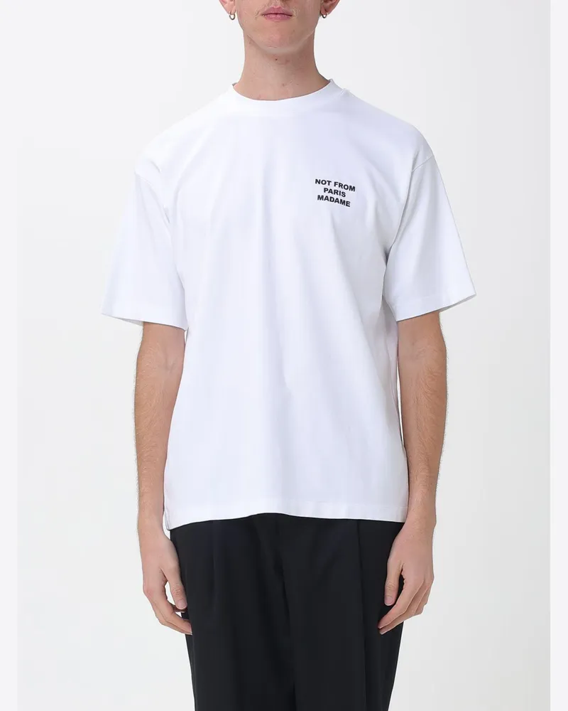 Drôle de Monsieur T-shirt herren Weiß