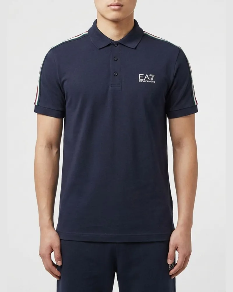 EA7 Polo herren Blau