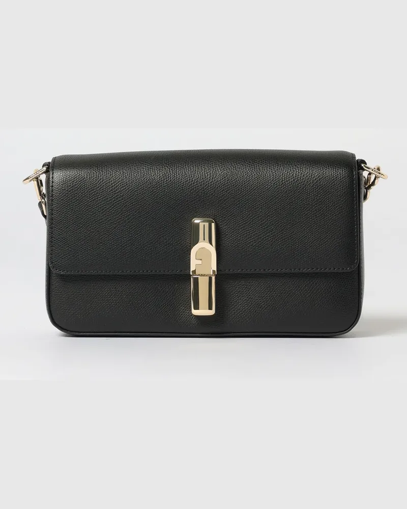Furla Schultertasche damen Schwarz