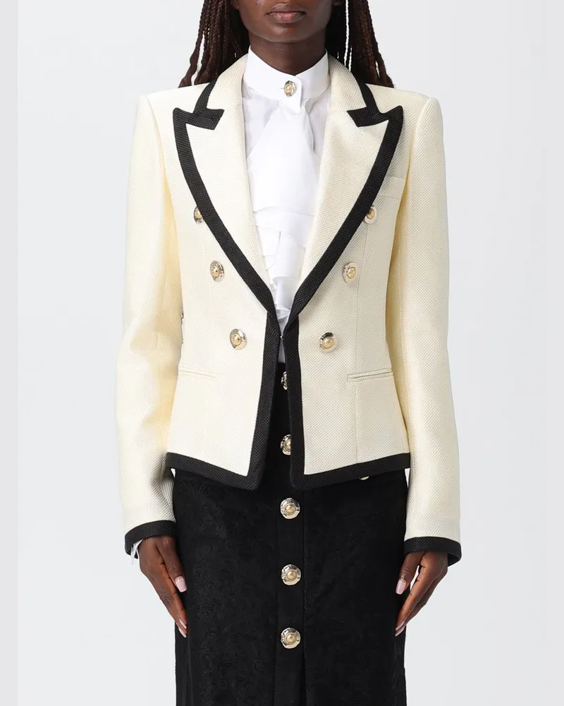 Balmain Jacke damen Ecru