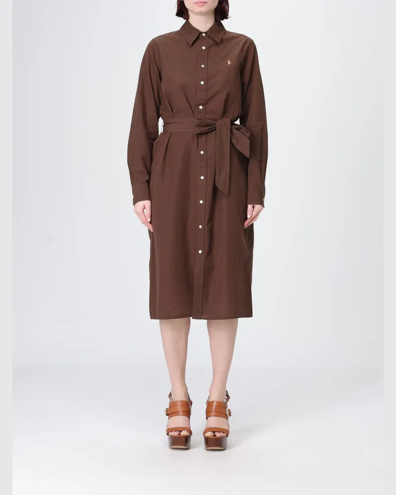 Ralph Lauren Kleid damen Braun