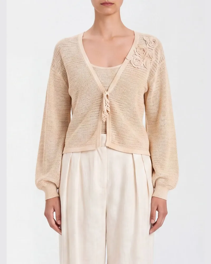 Twin-Set Pullover damen Beige