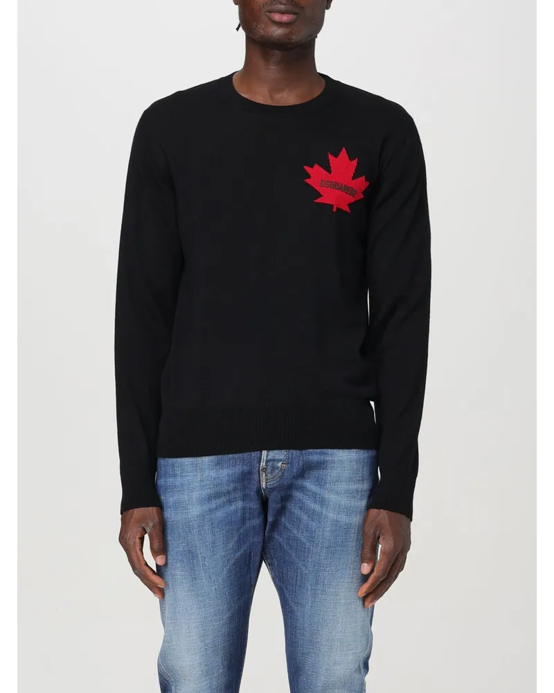 Dsquared2 Pullover herren Schwarz