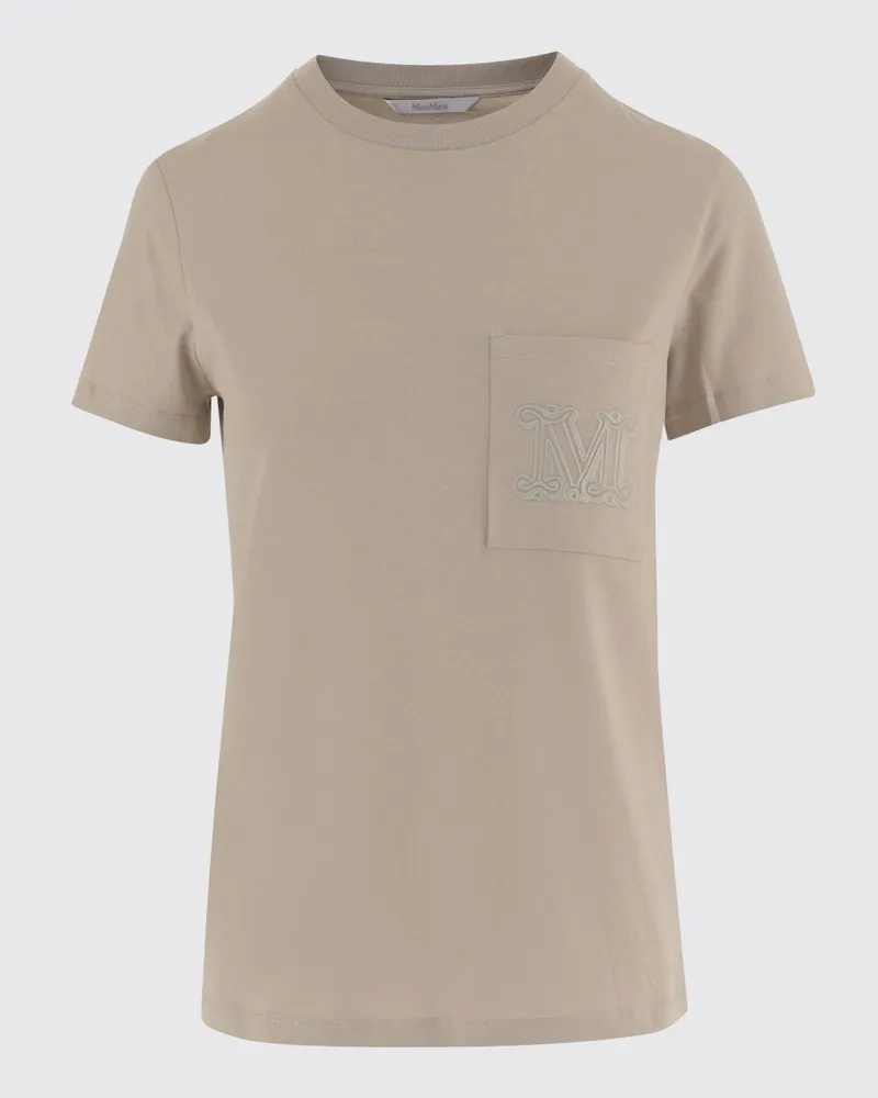 Max Mara T-shirt herren Beige
