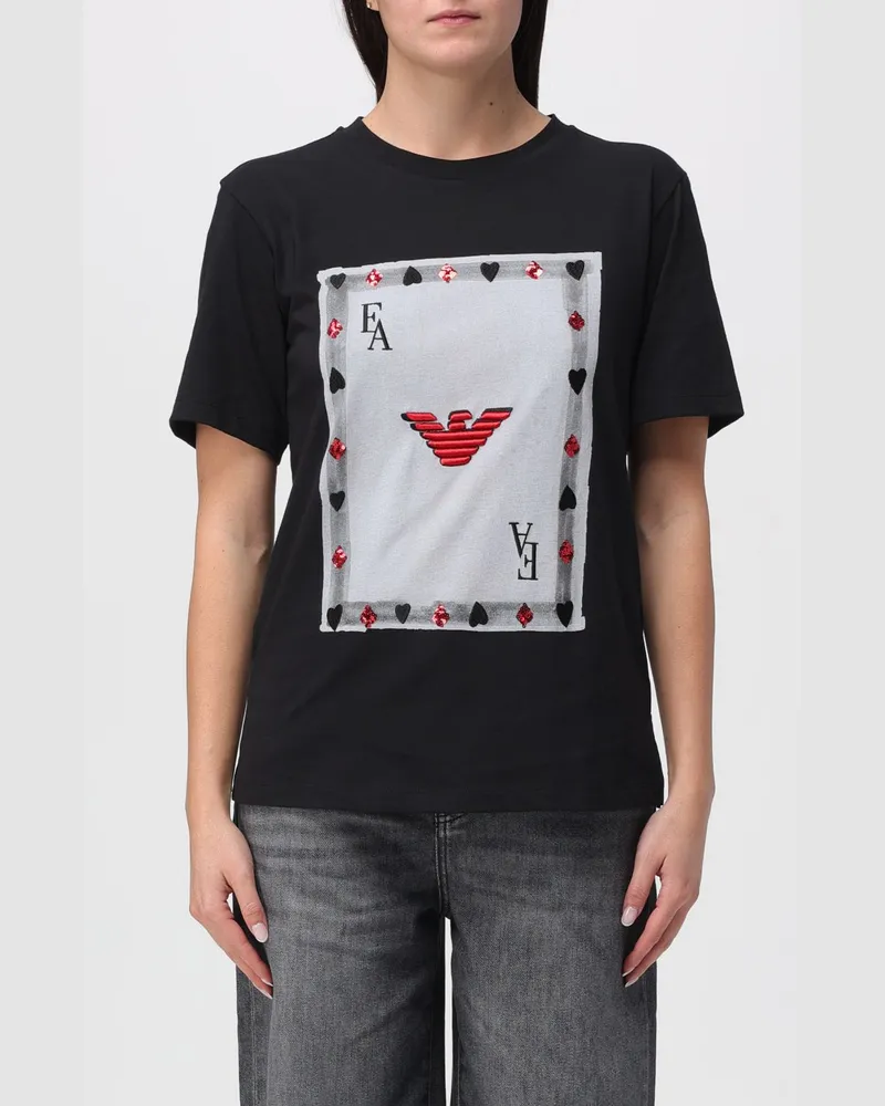 Emporio Armani T-shirt damen Schwarz
