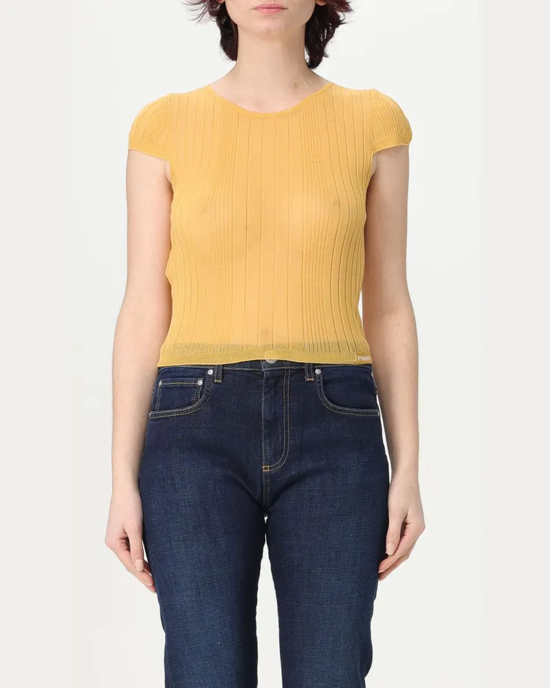Pinko Pullover damen Gelb