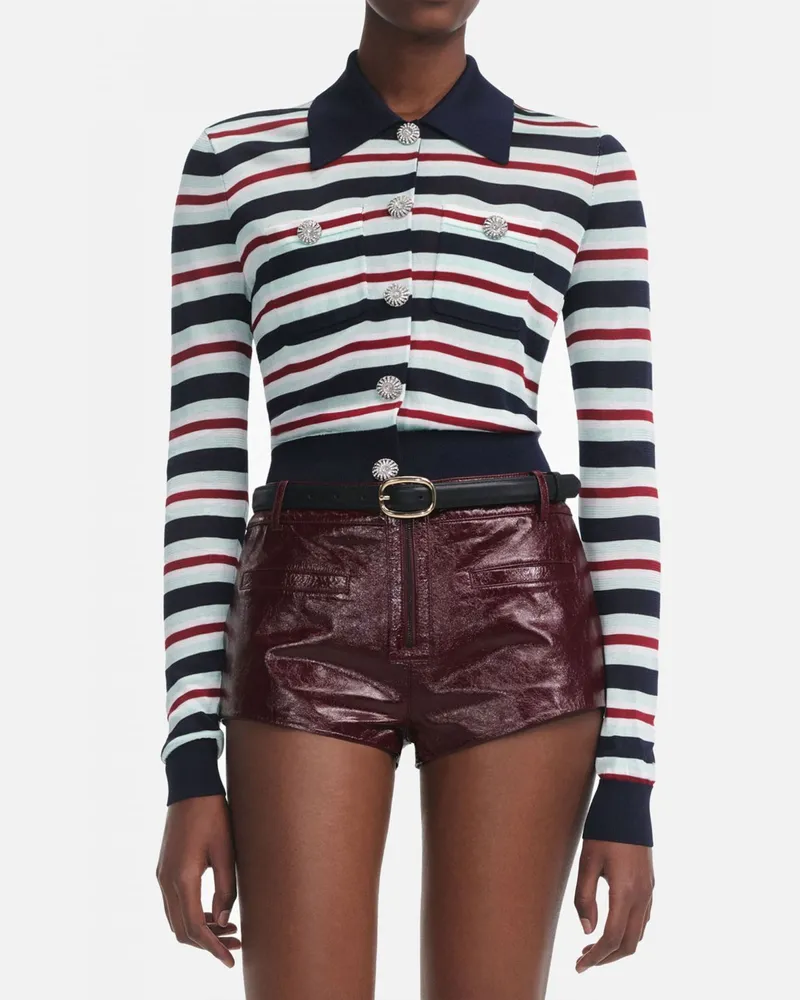 Self-Portrait Strickjacke damen Bunt