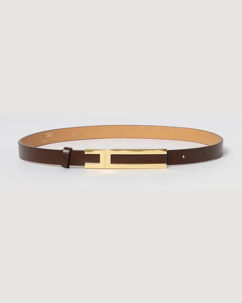 Elisabetta Franchi Grtel damen Kaffee