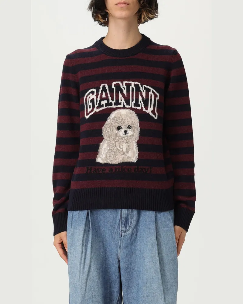 Ganni Pullover damen Gestreift