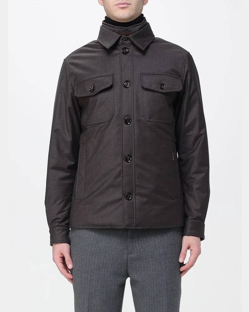 MOORER Jacke herren Braun