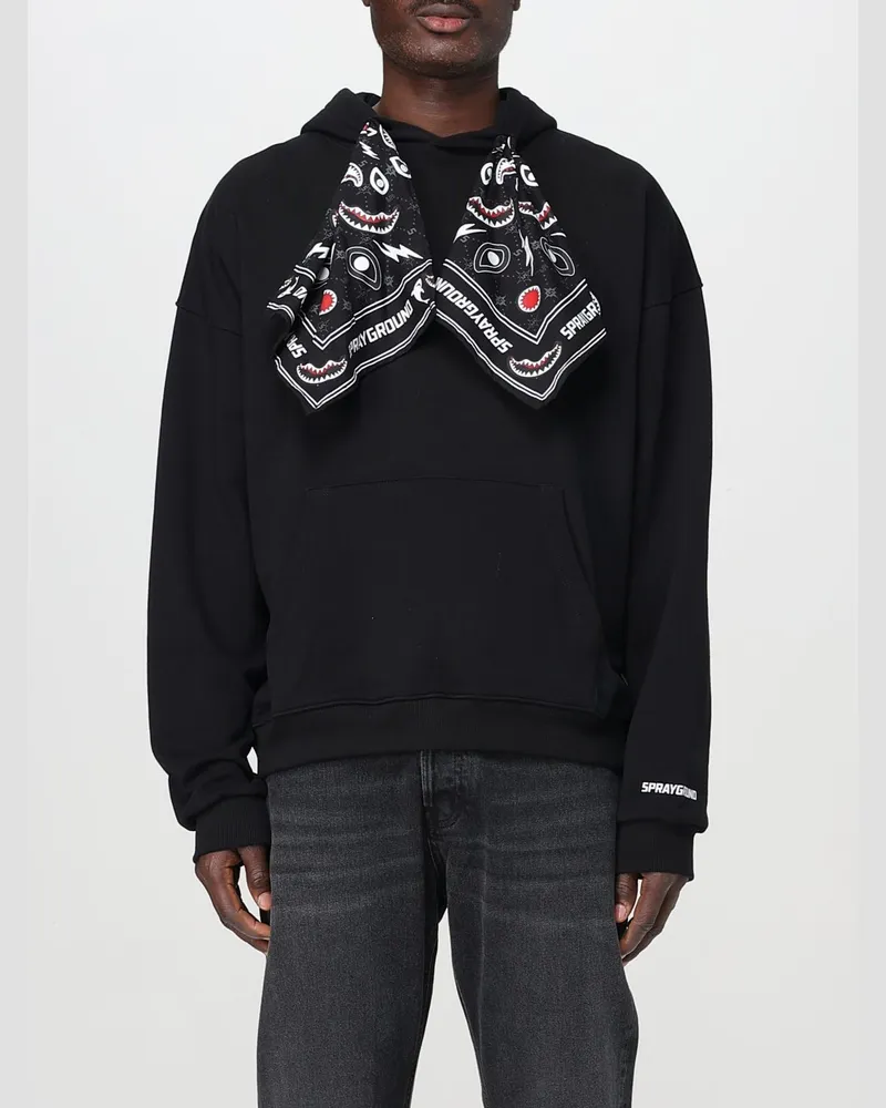 Sprayground Sweatshirt herren Schwarz