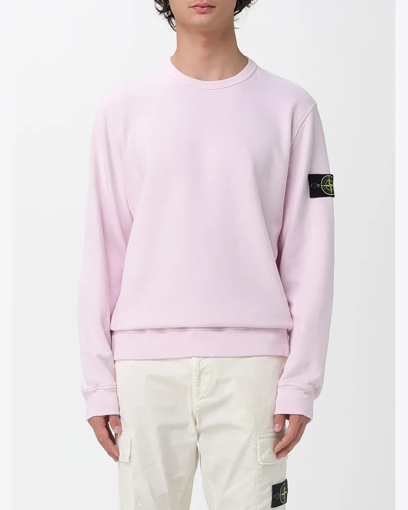 Stone Island Sweatshirt herren Pink