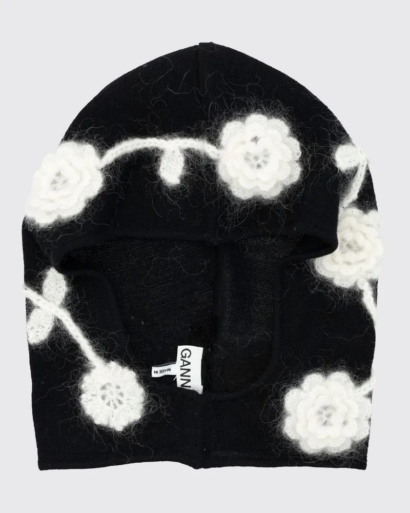 Ganni Hut damen Schwarz