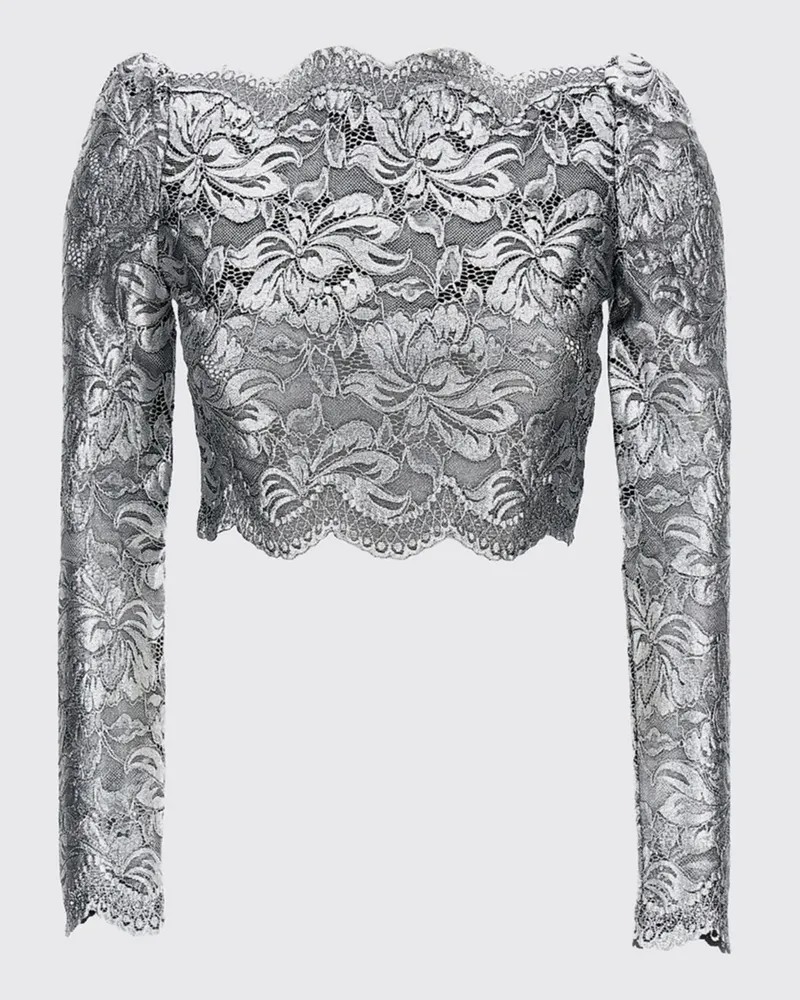 Paco Rabanne Top damen Grau