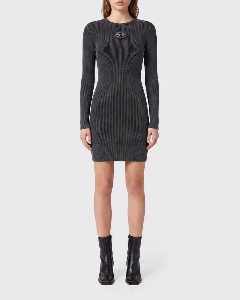 Diesel Kleid damen Schwarz