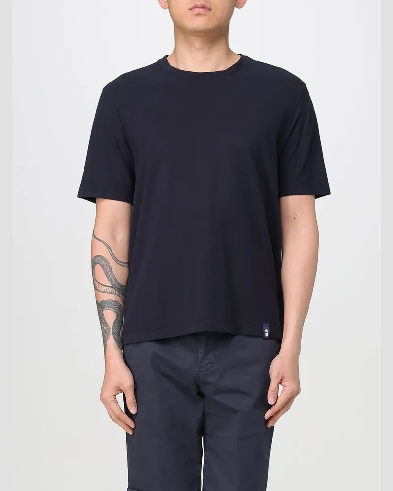 Drumohr  T-shirt herren Blau