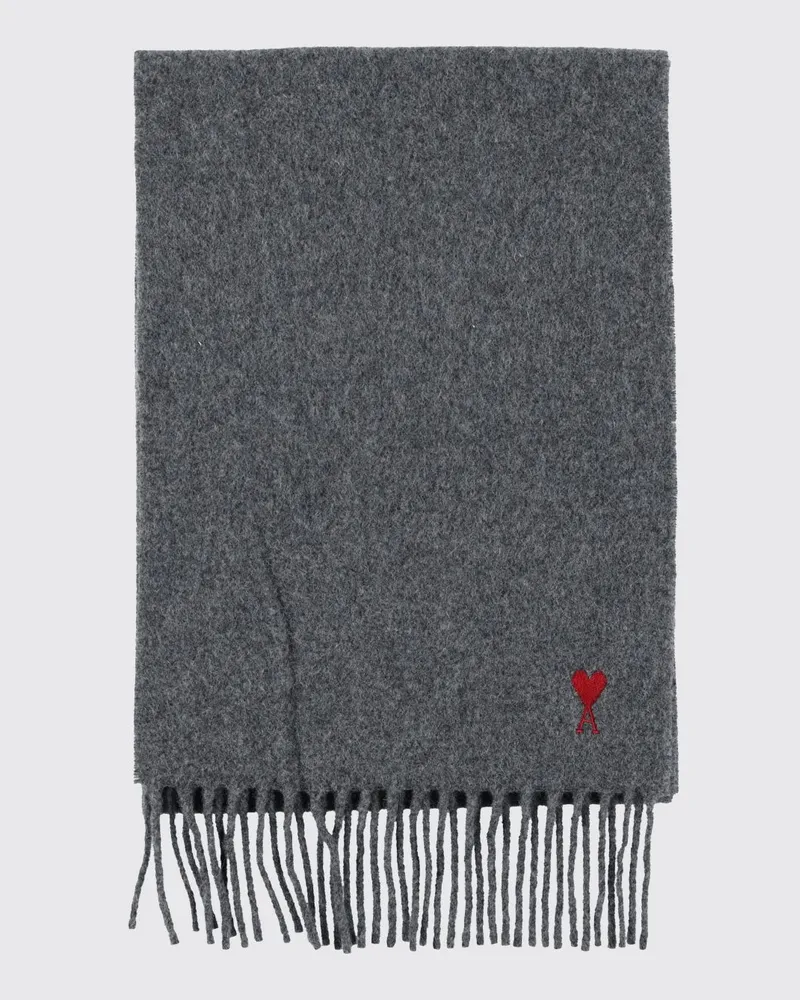 AMI Paris Schal damen Grau