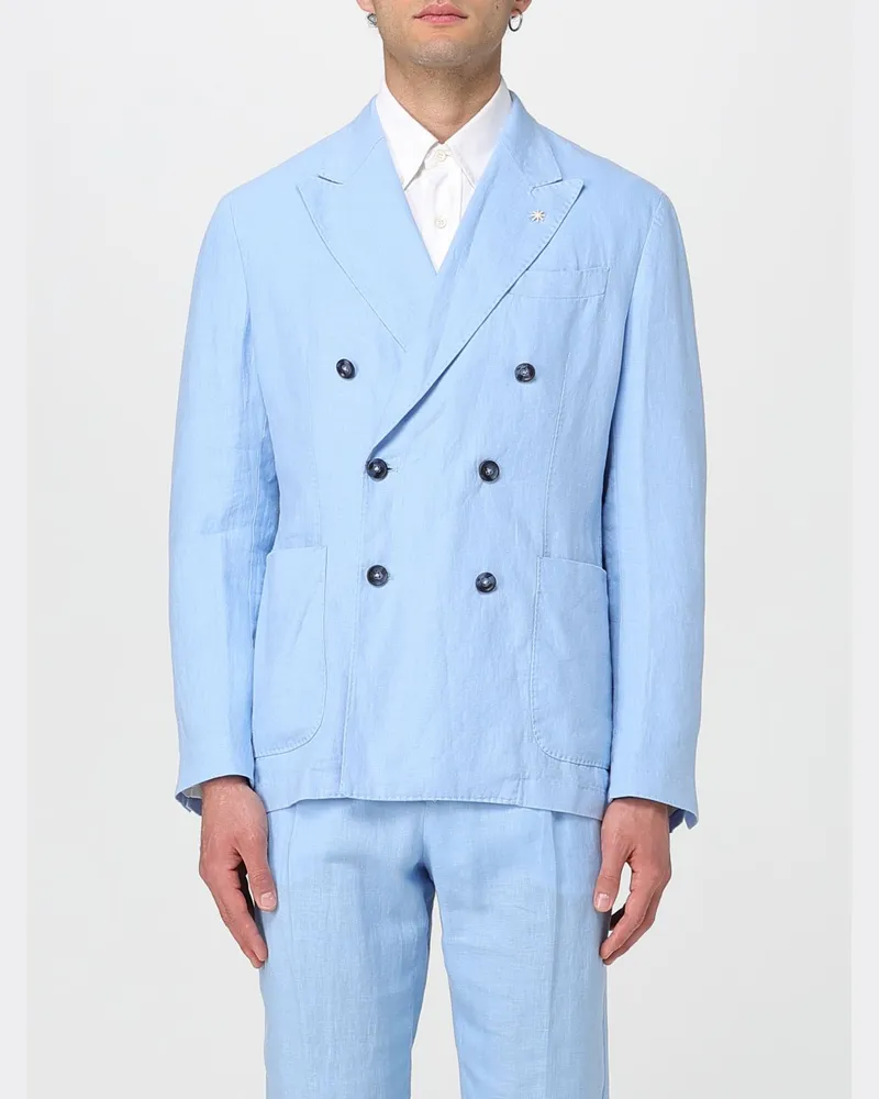Manuel Ritz Jacke herren Blau