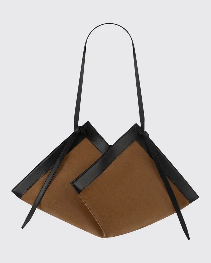 YUZEFI Schultertasche damen Leder