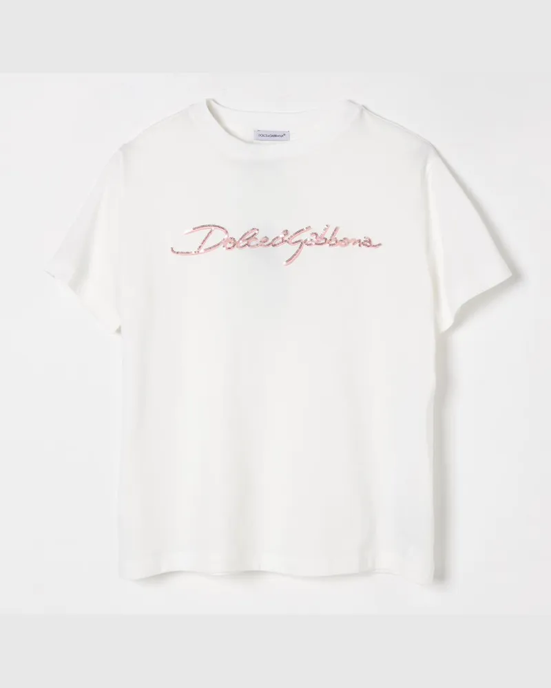 Dolce & Gabbana T-shirt kinder Dolce & Gabbana Weiß