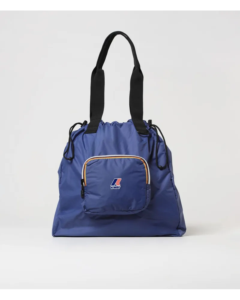 K-Way Schultertasche Blau