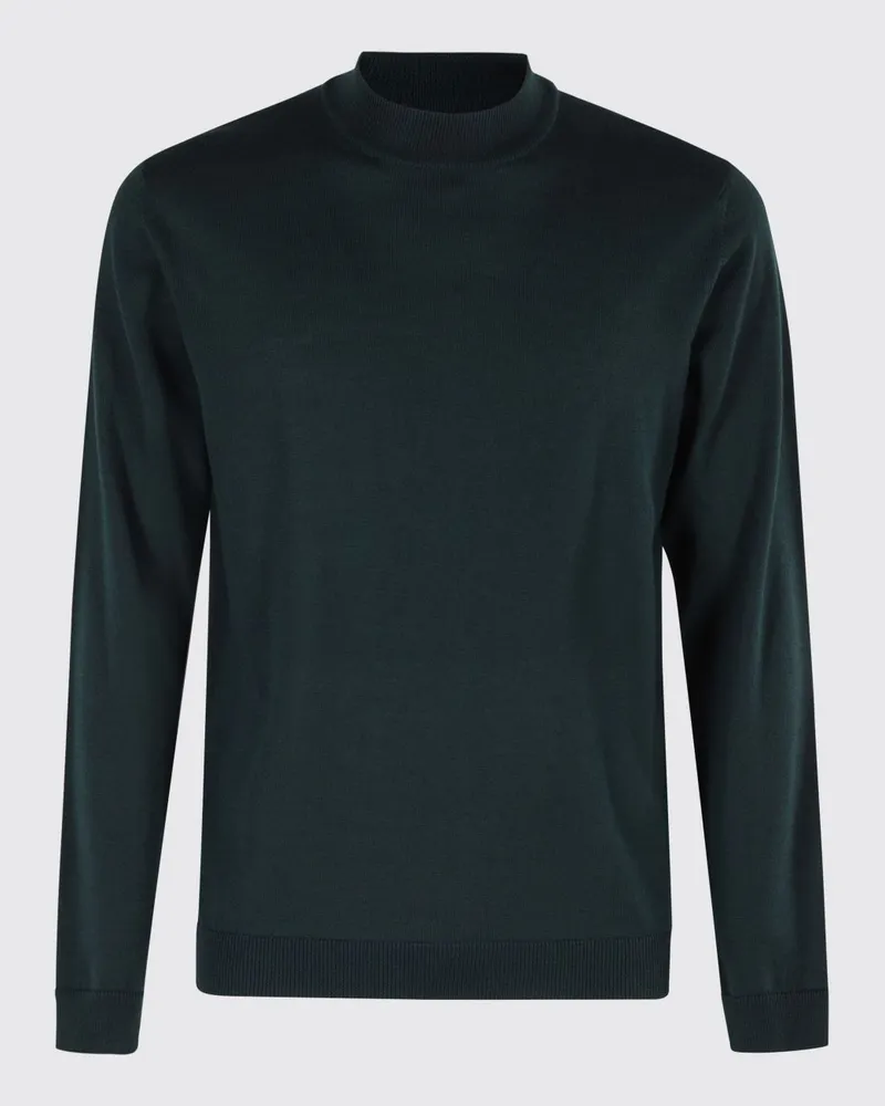 Roberto Collina Pullover herren Flaschengrün