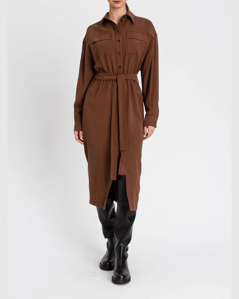 Twin-Set Kleider damen Braun