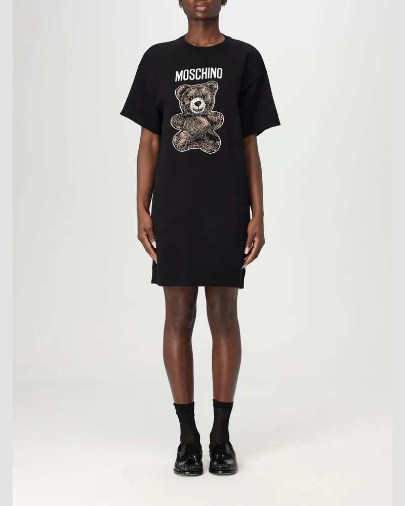 Moschino Kleider damen Schwarz