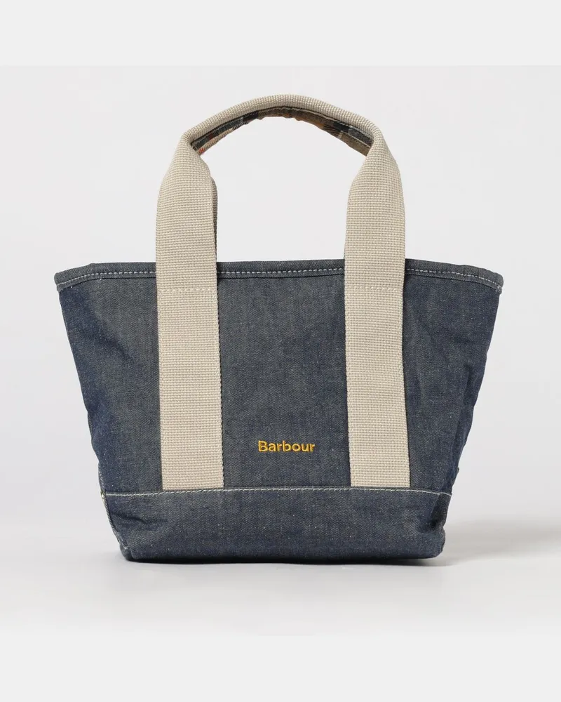 Barbour Schultertasche damen Denim