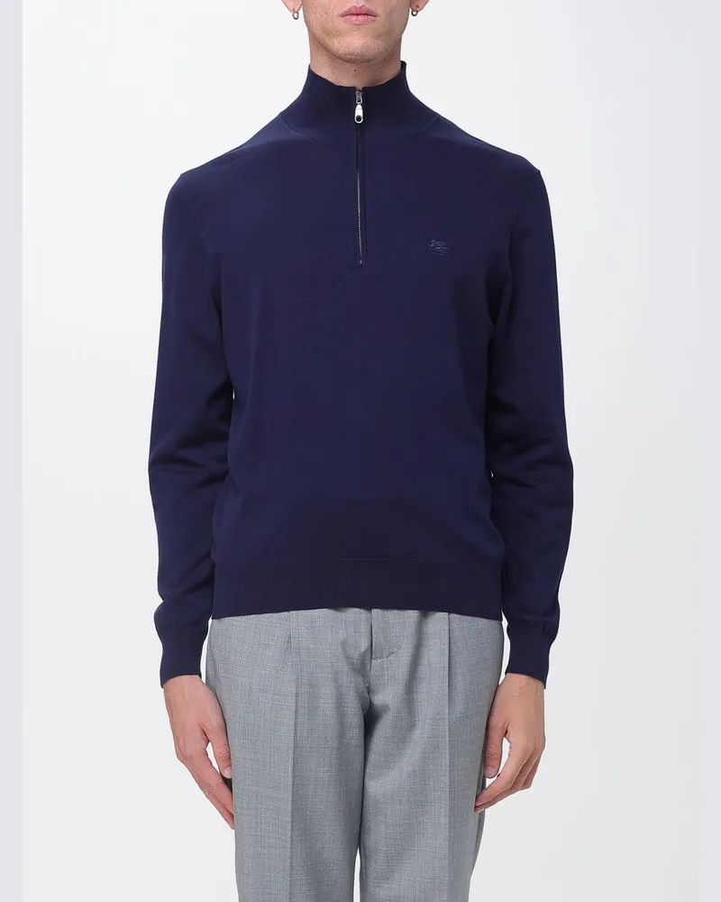 Etro Pullover herren Blau