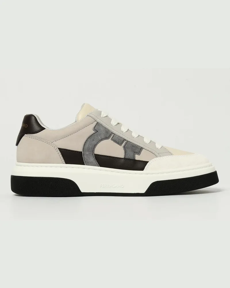 Ferragamo Sneakers herren Weiß
