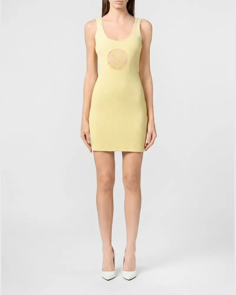 Philipp Plein Kleid damen Gelb