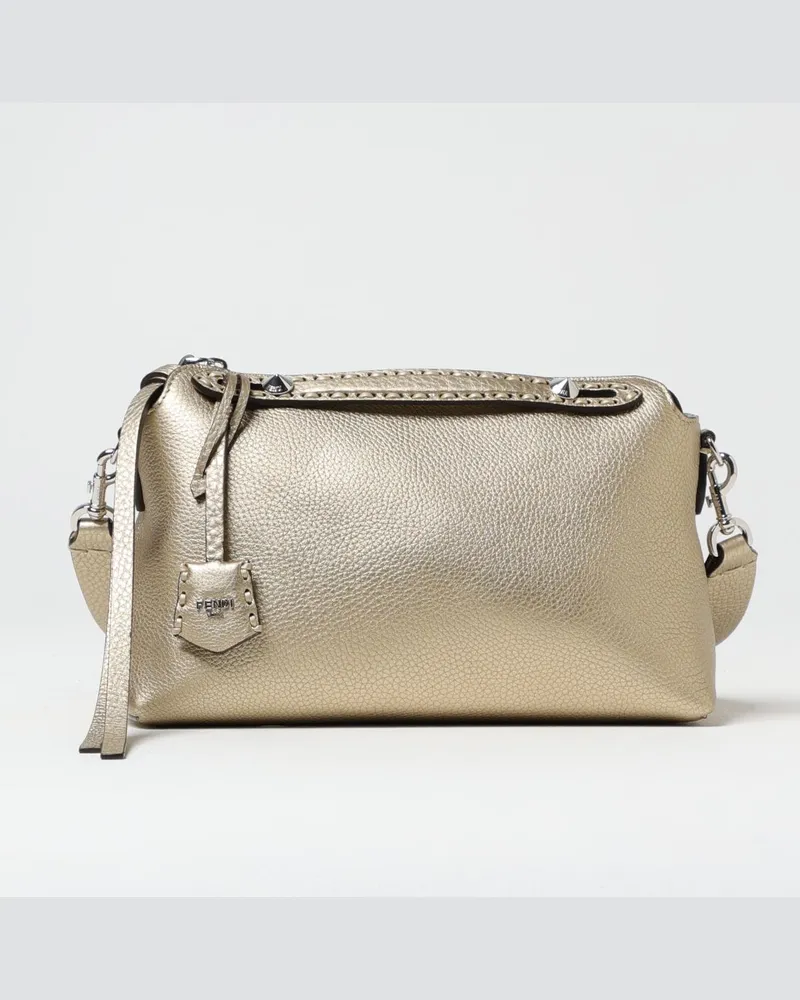 Fendi Schultertasche damen Platinum